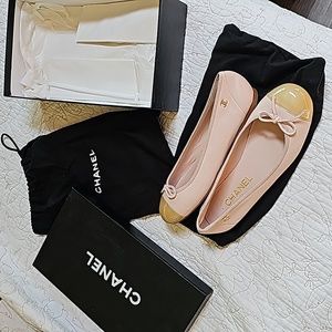 Chanel ballerina flats